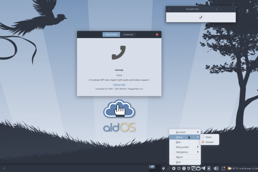 Disponible Baresip 4.5.0