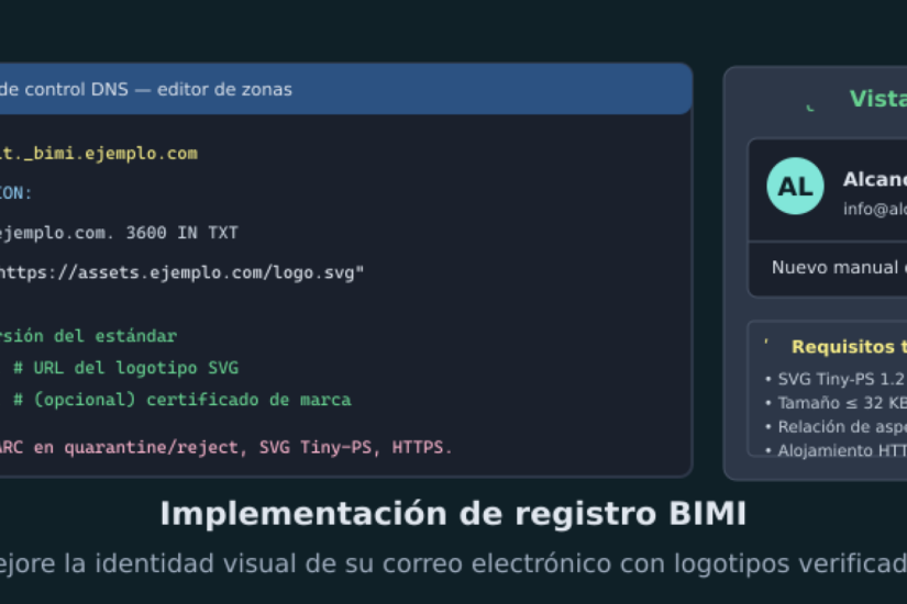 Nuevo requisito en validaciones de correo electrónico: el registro BIMI